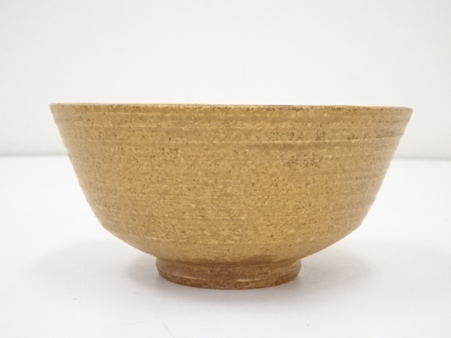 茶道具　伊羅保茶碗 赤坂游ギャラリー｜黄伊羅保茶碗 yellow irabo tea bowl